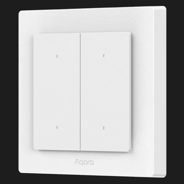 Вимикач Aqara WS-K08D (два канали, чотири клавіші) (White)