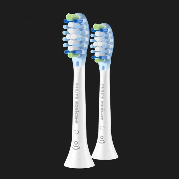 Насадка для зубної щітки Philips Sonicare Premium Plaque Defence (White) (2 шт)