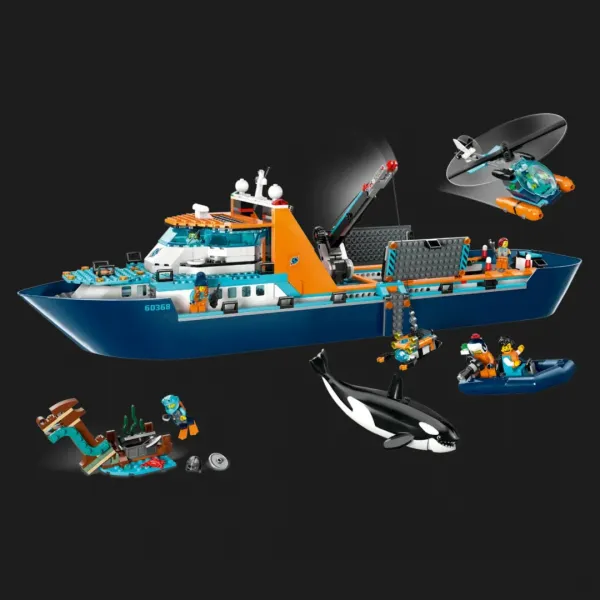 Конструктор LEGO City Арктичний дослідницький корабель (60368)