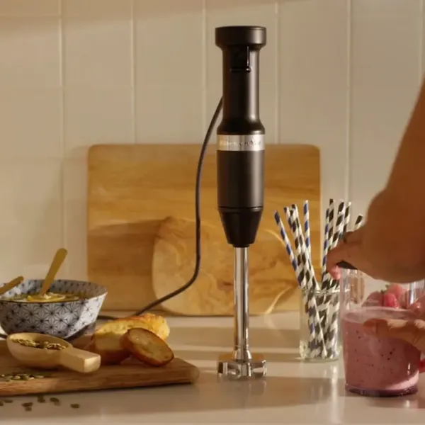 Блендер занурювальний KitchenAid з аксесуарами (Black)
