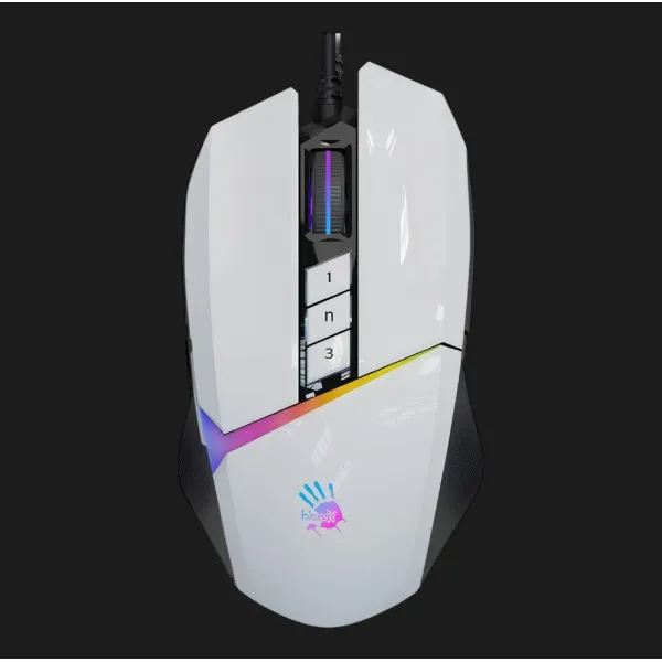 Ігрова миша Bloody W60 Max (Panda White) (UA)