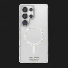 Чохол SkinArma Saido Niteglow with Mag-Charge для Samsung S25 Ultra (Green) (SK-525U-SDOGLOW-GRN)