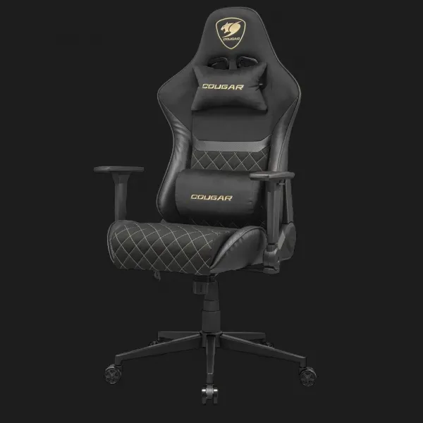 Крісло для геймерів Cougar ARMOR ONE V2 GOLD F (Black) (UA)
