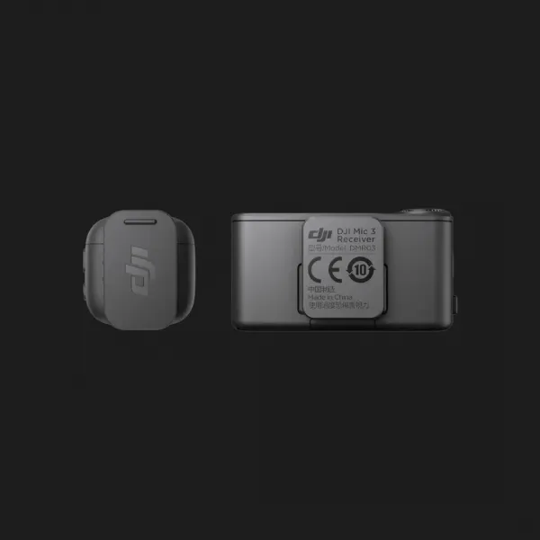 Мікрофонна радіосистема DJI Mic 3 (1 TX + 1 RX) (CP.RN.00000479.01)