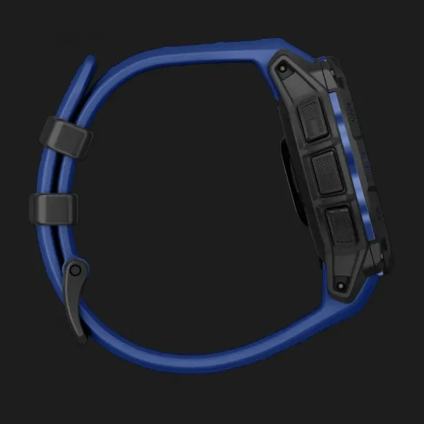 Garmin Instinct 3 45mm AMOLED Black with Bolt Blue/Black Band