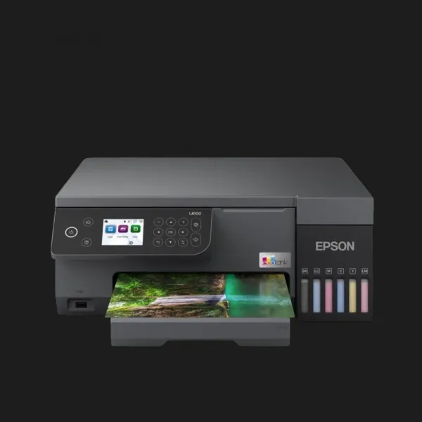БФП cтруменевий Epson EcoTank L8100 (Black) (C11CK94401)