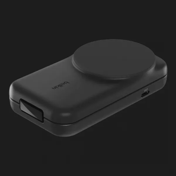 Безпровідна зарядка Belkin 2в1 UltraCharge Foldable Magnetic Charging 25Вт (Black)