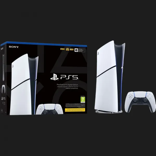 Ігрова приставка Sony PlayStation 5 Slim (Digital Edition) (825GB) (UA)
