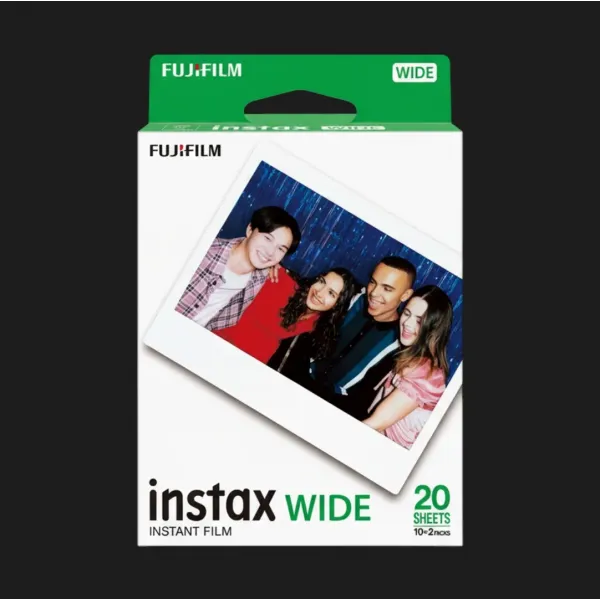 Фотопапір Fujifilm INSTAX WIDE GLOSSY (108х86мм 2х10шт)